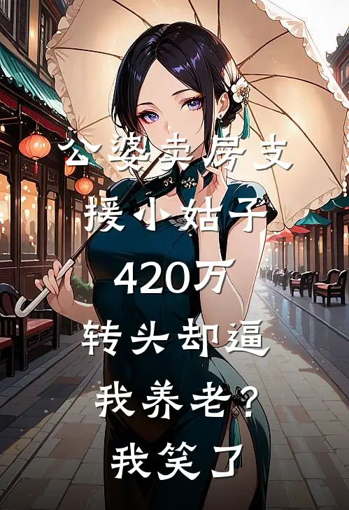 公婆卖房支援小姑子420万，转头却逼我养老？我笑了