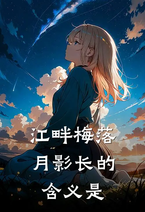 江畔梅落月影长的含义是